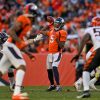 DENVER, CO - DECEMBER 19: Denver Broncos quarterback Teddy Bridgewater (5) passes during a game between the Denver Bronc