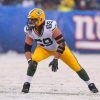 EAST RUTHERFORD, NJ - DECEMBER 01: Green Bay Packers offensive tackle David Bakhtiari (69) during the National Football