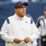 December 12, 2021: Houston Texans head coach David Culley walks onto the field during halftime of an NFL, American Footb