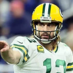 Green Bay Packers vs Detroit Lions Green Bay Packers quarterback Aaron Rodgers (12) signals before a play during an NFL,
