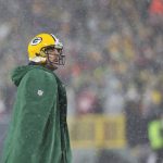 January 22, 2022: Green Bay Packers quarterback Aaron Rodgers (12) during the NFL, American Football Herren, USA divisio