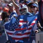 25 September 2016 Buffalo Bills cheer during a NFL American Football Herren USA game between the Ar