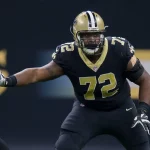 NEW ORLEANS, LA. - NOVEMBER 19: New Orleans Saints offensive tackle Terron Armstead (72) against Washington Redskins on November 19, 2017 at the Mercedes-Benz Superdome in New Orleans, LA. New Orleans Saints won 34-31. (Photo by Stephen Lew/Icon Sportswire) NFL American Football Herren USA NOV 19 Redskins at Saints PUBLICATIONxINxGERxSUIxAUTxHUNxRUSxSWExNORxDENxONLY Icon171119104