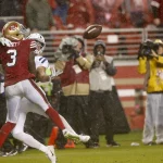 SANTA CLARA, CA - OCTOBER 24: Indianapolis Colts Wide Receiver Michael Pittman 11 draws the pass interference call on San Francisco 49ers Safety Jaquiski Tartt 3 during an NFL, American Football Herren, USA game between the Indianapolis Colts and the San Francisco 49ers on October 24, 2021, at Levi s Stadium in Santa Clara, CA. Photo by Jeffrey Brown/Icon Sportswire NFL: OCT 24 Colts at 49ers Icon10242021089