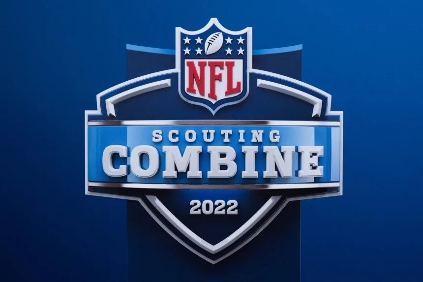 INDIANAPOLIS, IN - MARCH 01: General interior views of the NFL, American Football Herren, USA Scouting Combine on March 1, 2022, at the Indiana Convention Center in Indianapolis, IN. Photo by Zach Bolinger/Icon Sportswire NFL: MAR 01 Scouting Combline Icon2203010005