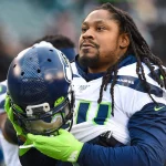 May 05, 2020: FILE: Free-agent running back MARSHAWN LYNCH says his agent has been in discussions with the Seahawks about a potential return to Seattle. PICTURED: JAN 05, 2020, Philadelphia, Pennsylvania, USA: Seattle Seahawks running back Marshawn Lynch (24) warms up prior to the NFC wild card matchup between the Seattle Seahawks and the Philadelphia Eagles at Lincoln Financial Field in Philadelphia, PA. Marshawn Lynch in Talks on Return with Seahawks - ZUMAcjm_ 20200105_zaf_cjm_055 Copyright: xJohnxMiddlebrookx