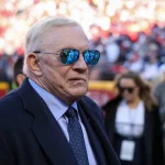 KANSAS CITY, MO - NOVEMBER 21: Dallas Cowboys owner Jerry Jones before an NFL, American Football Herren, USA football game between the Dallas Cowboys and Kansas City Chiefs on Nov 21, 2021 at GEHA Field at Arrowhead Stadium in Kansas City, MO. Photo by Scott Winters/Icon Sportswire NFL: NOV 21 Cowboys at Chiefs Icon2111210687