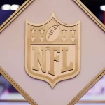Salary Cap 2026 - Private Equity - FEBRUARY 08: Detail view of the NFL, American Football Herren, USA Shield logo seen at the Super Bowl Experience on February 08, 2022, at the Los Angeles Convention Center in Los Angeles, CA. Photo by Ric Tapia/Icon Sportswire NFL: FEB 08 Super Bowl LVI - Super Bowl Experience Icon2692202080738