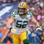 CHICAGO, IL - DECEMBER 16: Green Bay Packers outside linebacker Clay Matthews (52) battles in action during an NFL American Football Herren USA game between the Green Bay Packers and the Chicago Bears on December 16, 2018 at Soldier Field in Chicago, IL. (Photo by Robin Alam/Icon Sportswire) NFL: DEC 16 Packers at Bears PUBLICATIONxINxGERxSUIxAUTxHUNxRUSxSWExNORxDENxONLY Icon164121216388