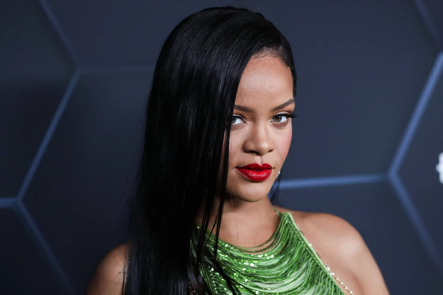 Fenty Beauty And Fenty Skin Celebration Hosted By Rihanna Barbadian singer Rihanna Robyn Rihanna Fenty NH wearing The Attico arrives at the Fenty Beauty And Fenty Skin Celebration Hosted By Rihanna held at Goya Studios on February 11, 2022 in Hollywood, Los Angeles, California, United States. Goya Studios, Hollywood, Los Angeles, California California United States PUBLICATIONxNOTxINxFRA Copyright: xImagexPressxAgencyx originalFilename: collin-fentybea220212_npZ1Y.jpg
