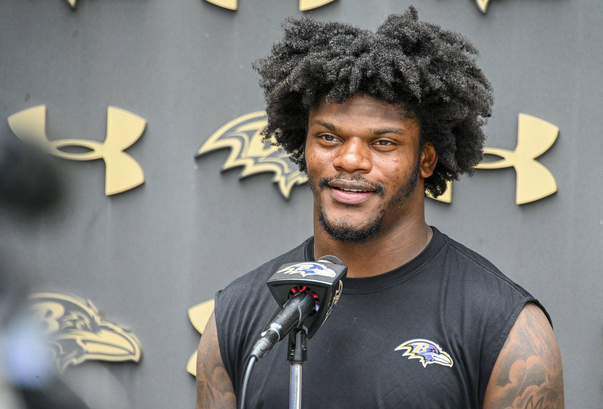 September 7, 2022: Ravens quarterback Lamar Jackson is set to earn $23 million this season, the final year of his rookie contract. Contract talks ramped up during the summer, but Jackson declined to comment on whether the sides had made progress. - ZUMAm67_ 20220907_zaf_m67_027 Copyright: xKevinxRichardsonx