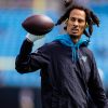 October 2, 2022: Carolina Panthers wide receiver Robbie Anderson 3 during warmups before the NFL, American Football Herren, USA matchup at Bank of America Stadium in Charlotte, NC. /Cal Media Charlotte United States - ZUMAc04_ 20221002_zaf_c04_056 Copyright: xScottxKinserx