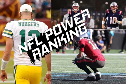 NFL power ranking Week 8