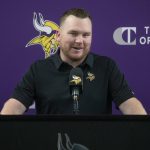 February 11, 2020, Eagan, MN, USA: Minnesota Vikings co-defensive coordinator Adam Zimmer fields questions from the press during a press conference, PK, Pressekonferenz at TCO Performance Center, on Tuesday, Feb. 11, 2020 in Eagan, Minn. Eagan USA - ZUMAm67 20200211zafm67047 Copyright: xElizabethxFloresx