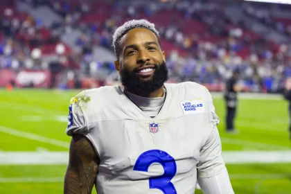 NFL, American Football Herren, USA Los Angeles Rams at Arizona Cardinals, Dec 13, 2021 Glendale, Arizona, USA Los Angeles Rams wide receiver Odell Beckham Jr. 3 against the Arizona Cardinals at State Farm Stadium. Mandatory Credit: Mark J. Rebilas-USA TODAY Sports, 13.12.2021 21:19:55, 17357340, Los Angeles Rams, Odell Beckham Jr, Arizona Cardinals, NFL, State Farm Stadium PUBLICATIONxINxGERxSUIxAUTxONLY Copyright: xMarkxJ.xRebilasx 17357340