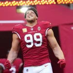 NFL, American Football Herren, USA Cardinals vs. Seahawks-Seattle Seahawks at Arizona Cardinals Nov 6, 2022 Phoenix, AZ, United States Arizona Cardinals defensive lineman J.J. Watt 99 ris introduced before they take on the Seattle Seahawks at State Farm Stadium. Phoenix State Farm Stadium AZ United States, EDITORIAL USE ONLY PUBLICATIONxINxGERxSUIxAUTxONLY Copyright: xx 20221106_tdc_pe4_391