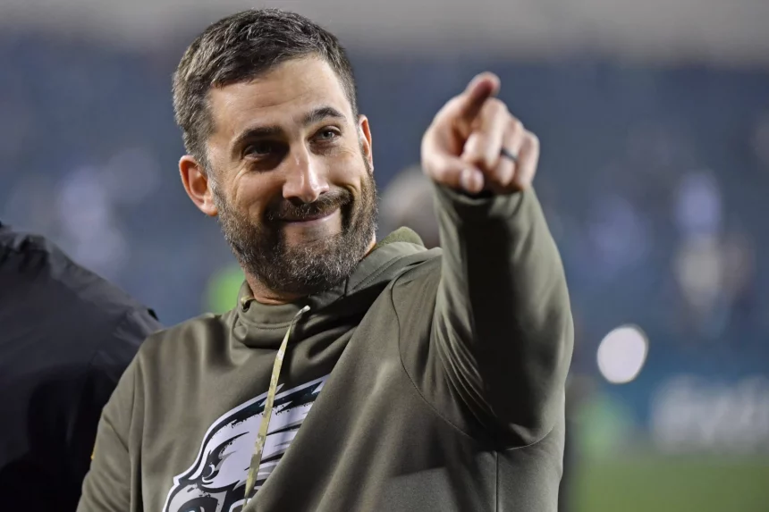 Nick Sirianni - NFL, American Football Herren, USA Green Bay Packers at Philadelphia Eagles Nov 27, 2022; Philadelphia, Pennsylvania, U