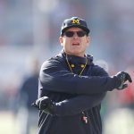 Jim Harbaugh - NCAA, College League, USA Football: Michigan at Ohio State Nov 26, 2022 Columbus, Ohio, USA Michigan Wolverines head coach Jim Harbaugh warms up before the game against the Ohio State Buckeyes at Ohio Stadium. Columbus Ohio Stadium Ohio USA, EDITORIAL USE ONLY PUBLICATIONxINxGERxSUIxAUTxONLY Copyright: xJosephxMaioranax 20221126_szo_mb3_0001