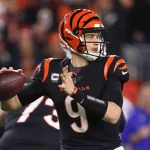 CINCINNATI, OH - JANUARY 02: Cincinnati Bengals quarterback Joe Burrow 9 passes the ball during the game against the Buffalo Bills and the Cincinnati Bengals on January 2, 2023, at Paycor Stadium in Cincinnati, OH. Photo by Ian Johnson/Icon Sportswire NFL, American Football Herren, USA JAN 02 Bills at Bengals Icon230102022