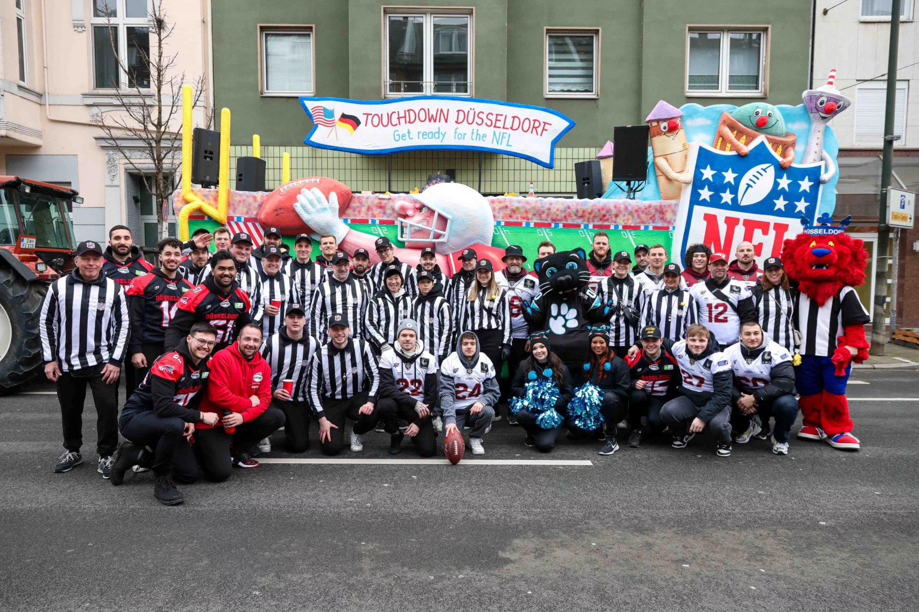 ; Rosenmontagszug Düsseldorf 2023 am 20.02.2023, Duesseldorf. Foto: Kenny Beele