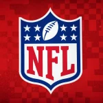 NFL Teams, Offseason 2023, NFL, American Football Herren, USA International Series-Minnesota Vikings at New Orleans Saints Oct 2, 2022 London, United Kingdom The NFL shield logo at an NFL International Series game at Tottenham Hotspur Stadium. London Tottenham Hotspur Stadium England United Kingdom, EDITORIAL USE ONLY PUBLICATIONxINxGERxSUIxAUTxONLY Copyright: xKirbyxLeex 20221002_jla_al2_027