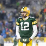 NFL, American Football Herren, USA 2023: Lions vs Packers JAN 08 January 8, 2023: Green Bay Packers quarterback Aaron Rodgers 12 warms up before a football game against the Detroit Lions in Green Bay, Wisconsin. Kirsten Schmitt/Cal Media/Sipa USACredit Image: Kirsten Schmitt/Cal Sport Media/Sipa USA Green Bay Lambeau Field Wisconsin United States of America NOxUSExINxGERMANY PUBLICATIONxINxALGxARGxAUTxBRNxBRAxCANxCHIxCHNxCOLxECUxEGYxGRExINDxIRIxIRQxISRxJORxKUWxLIBxLBAxMLTxMEXxMARxOMAxPERxQATxKSAxSUIxSYRxTUNxTURxUAExUKxVENxYEMxONLY Copyright: xCalxSportxMediax Editorial use only