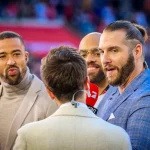 RTL Prosieben NFL Experte Björn Werner beim NFL Spiel in München