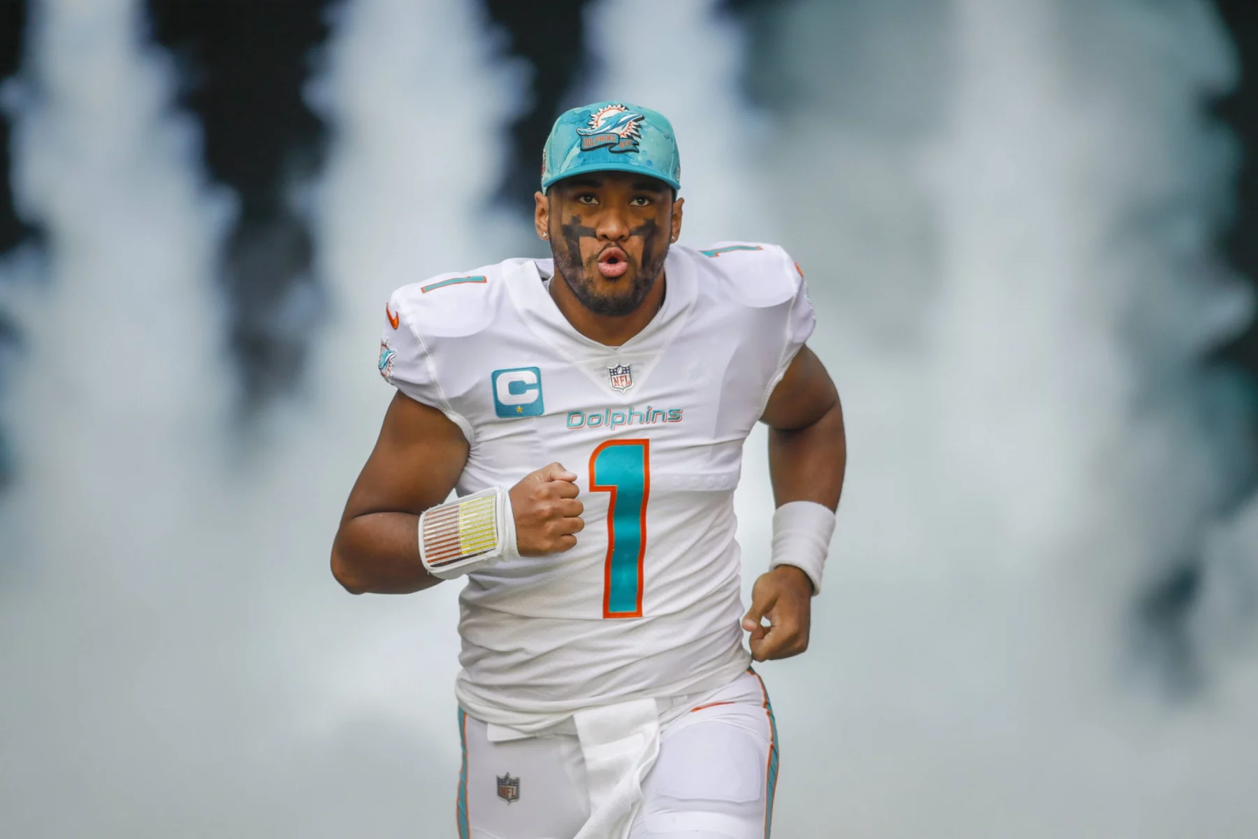 Miami Dolphins Quarterback Tua Tagovailoa