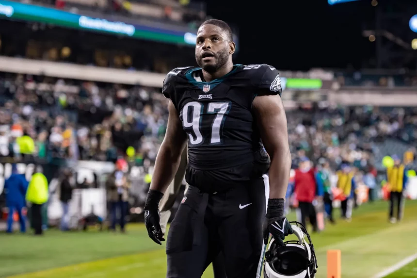 Javon Hargrave im Jersey der Eagles