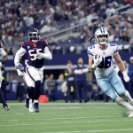 Dalton Schultz im Spiel gegen die Texans