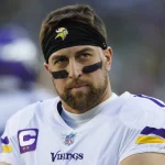 NFL Receiver Adam Thielen im Jersey der Vikings