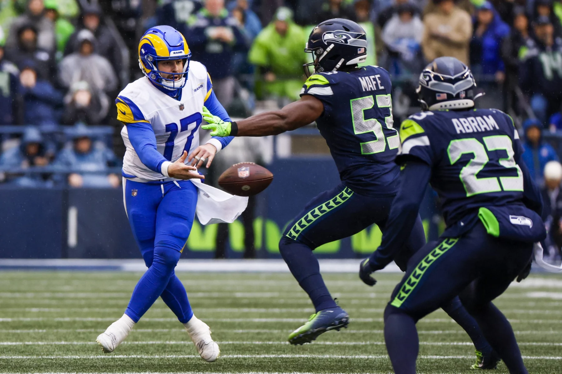 QB Baker Mayfield mit einem Trickpass