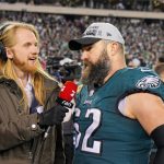 Jason Kelce im Interview mit Icke Dommisch
