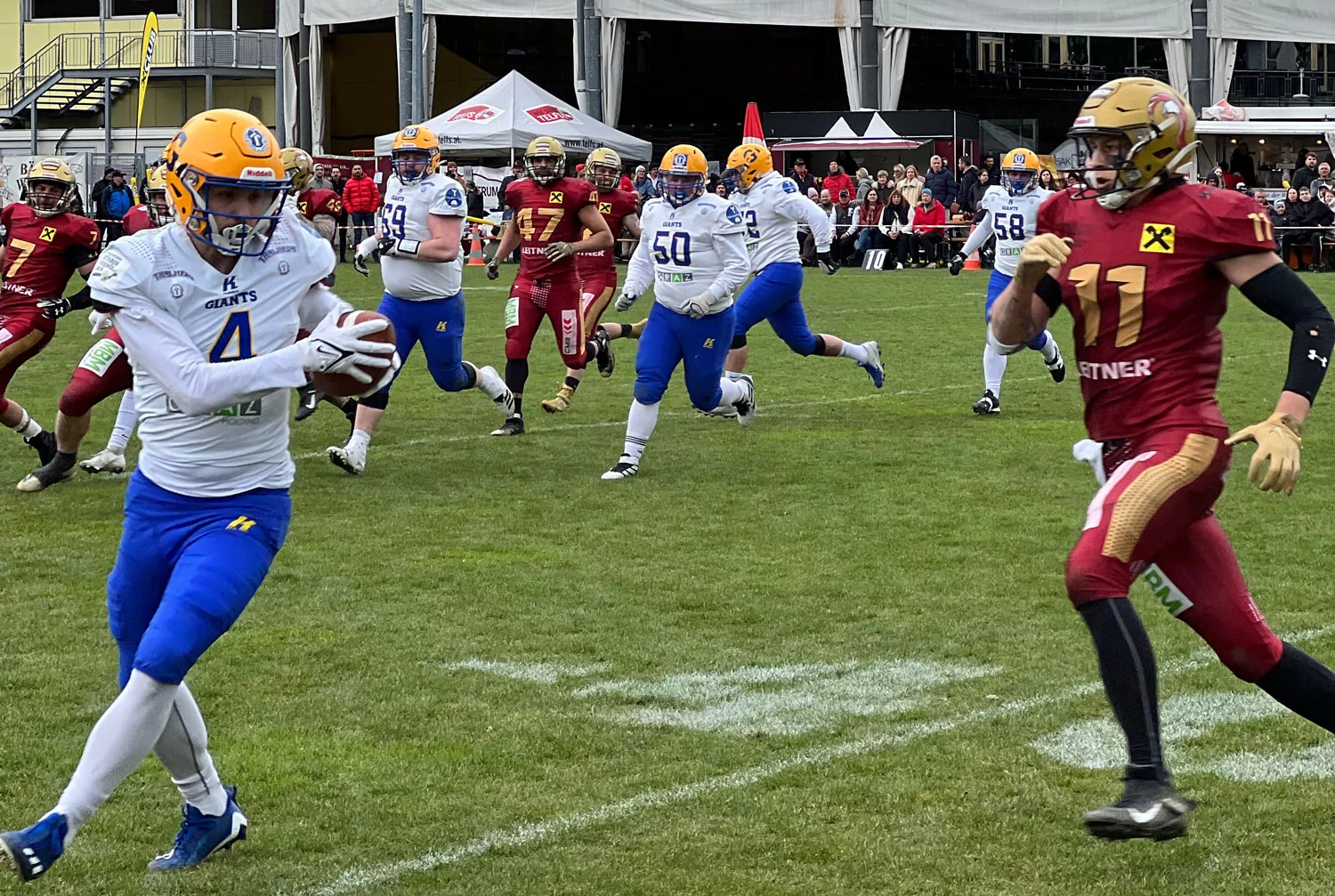 Graz Giants gewinnen Saisonauftakt