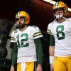 Packers Quarterback Aaron Rodgers und Backup Tim Boyle