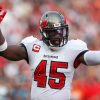 Buccaneers Linebacker Devin White am Feld