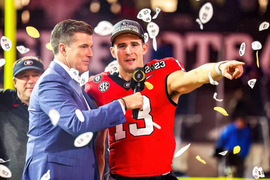 Stetson Bennett landet bei den Rams