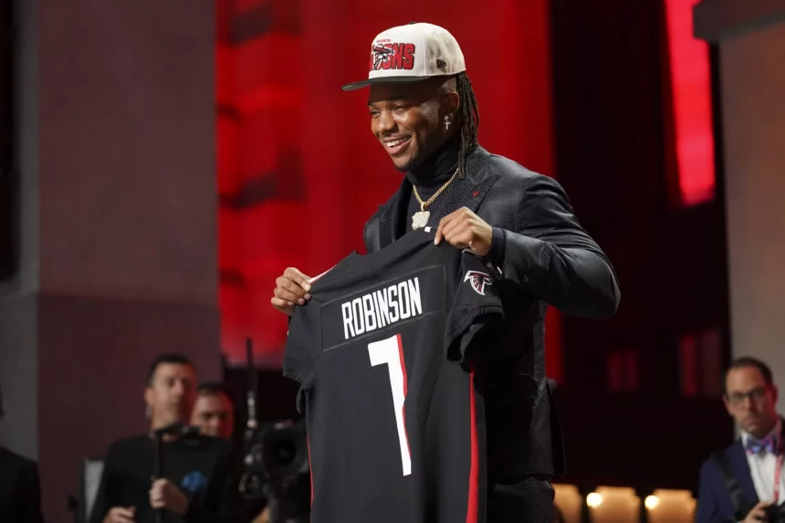 Gewinner und Verlierer im NFL Draft: Bijan Robinson wurde an Position 8 gewählt