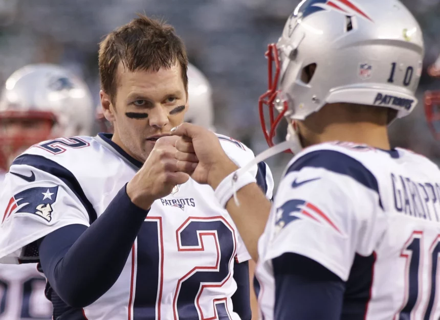 Tom Brady und Jimmy Garoppolo