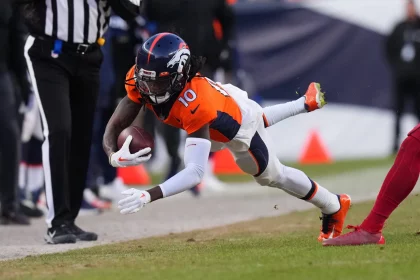 Denver Broncos Receiver Jerry Jeudy