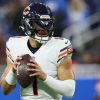 Bears QB Justin Fields im Spiel gegen Detroit