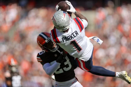 Patriots Receiver Devante Parker