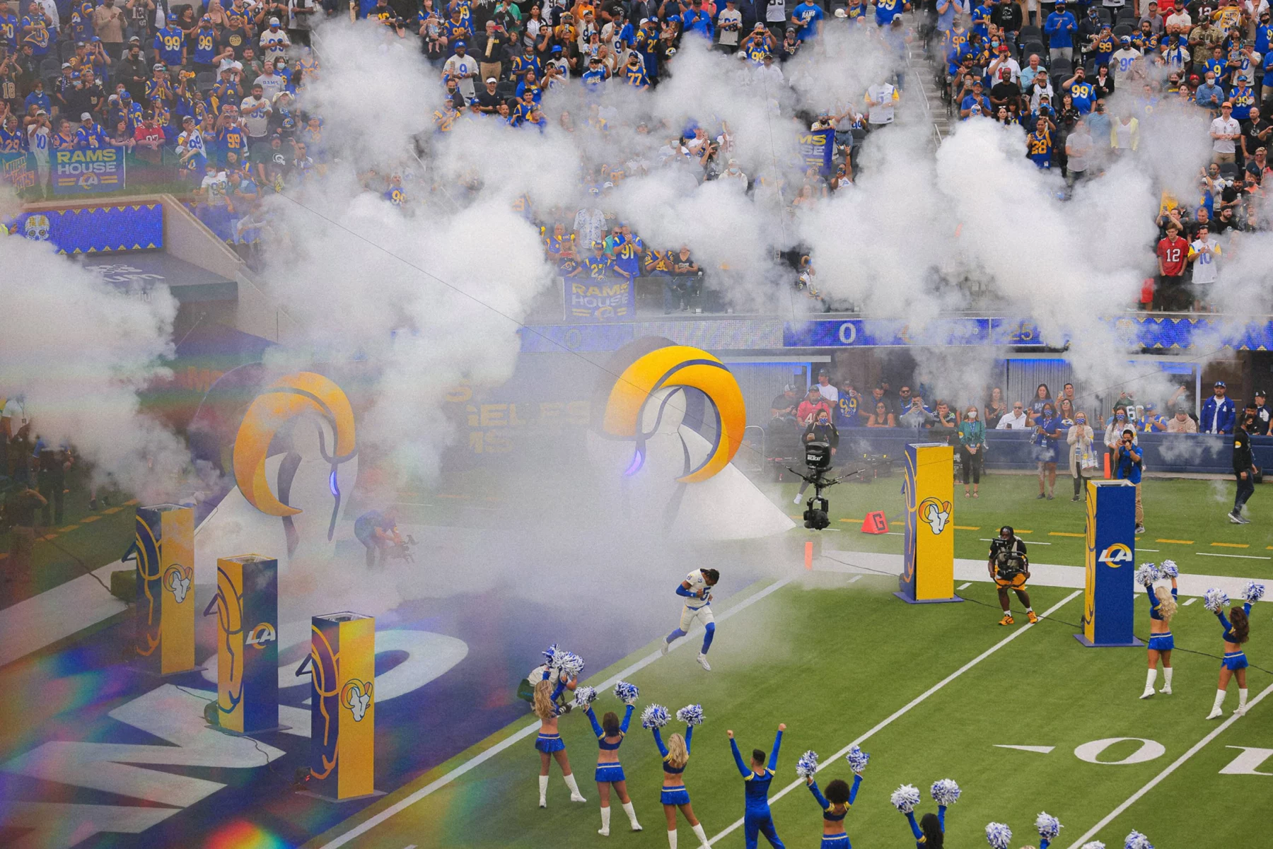 Jalen Ramsey of the LA Rams. Shot at SoFi Stadium, Inglewood, CA. Inglewood SoFi Stadium CA USA PUBLICATIONxNOTxINxUSA Copyright: xCopyrightxGodspeed,xGoodxSirxPhotographyxJaredxMartinezxforxLAxRamsx GGS_6965