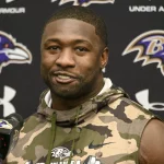Sport Bilder des Tages January 11, 2023: When linebacker Roquan Smith was traded from the Chicago Bears in late October, he knew that he wanted to be in Baltimore long term. He credited his teammates and coaches for making him feel at home. - ZUMAm67_ 0198631574st Copyright: xKevinxRichardsonx