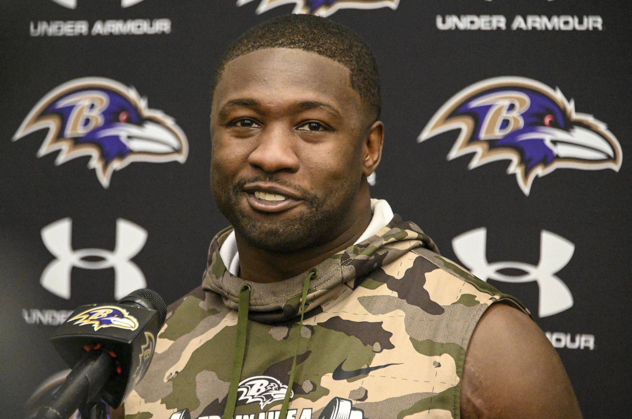 Sport Bilder des Tages January 11, 2023: When linebacker Roquan Smith was traded from the Chicago Bears in late October, he knew that he wanted to be in Baltimore long term. He credited his teammates and coaches for making him feel at home. - ZUMAm67_ 0198631574st Copyright: xKevinxRichardsonx