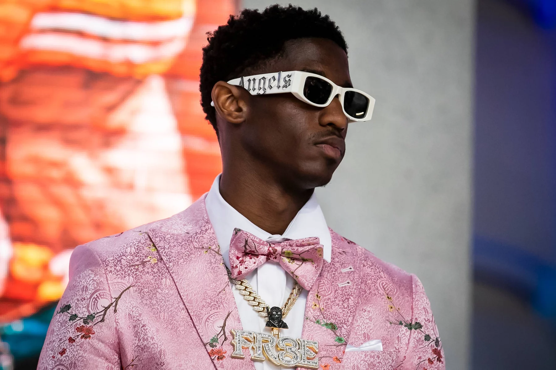 KANSAS CITY, MO - APRIL 27: Jordan Addison during Round One of the 2023 NFL, American Football Herren, USA Draft on Thursday April 27, 2023 at Union Station in Kansas City, MO. Photo by Nick Tre. Smith/Icon Sportswire NFL: APR 27 2023 Draft EDITORIAL USE ONLY Icon23042700282023