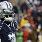 NFL, American Football Herren, USA Dallas Cowboys at Washington Commanders Jan 8, 2023 Landover, Maryland, USA Dallas Cowboys cornerback Trevon Diggs 7 stands on the field during warmups prior to the Cowboys game against the Washington Commanders at FedExField. Landover FedExField Maryland USA, EDITORIAL USE ONLY PUBLICATIONxINxGERxSUIxAUTxONLY Copyright: xGeoffxBurkex 20230108_gkb_sb4_005