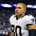 NFL, American Football Herren, USA New Orleans Saints at Detroit Lions Oct 19, 2014 Detroit, MI, USA New Orleans Saints tight end Jimmy Graham 80 on the sidelines during the first quarter against the Detroit Lions at Ford Field. Detroit MI USA, EDITORIAL USE ONLY PUBLICATIONxINxGERxSUIxAUTxONLY Copyright: xAndrewxWeberx 8151627