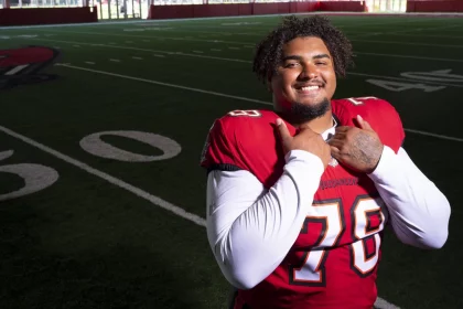 June 11, 2023, Tampa, Florida, USA: Tampa Bay Buccaneers tackle Tristan Wirfs 78 attends the Buccaneers photo day, at the AdventHealth Training Center in Tampa. Tampa USA - ZUMAbad_ 0259489467st Copyright: xChloexTrofatterx