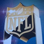 NFL, American Football Herren, USA Super Bowl LVII-Super Bowl Experience Feb 7, 2023 Phoenix, AZ, USA A NFL shield at the Symphony Hall, the site of the NFL Honors Phoenix Symphony Hall Arizona United States, EDITORIAL USE ONLY PUBLICATIONxINxGERxSUIxAUTxONLY Copyright: xKirbyxLeex 20230207_JAB_al2_185